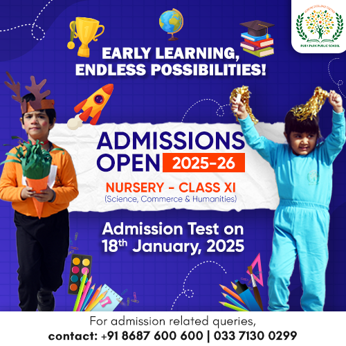 Admission Open 2025-26 for Classes Nursery to Class XI