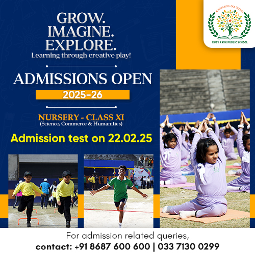 Admission Open 2025-26 for Classes Nursery to Class XI