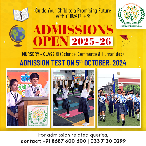 Admission Open 2025-26 for Classes Nursery to Class XI