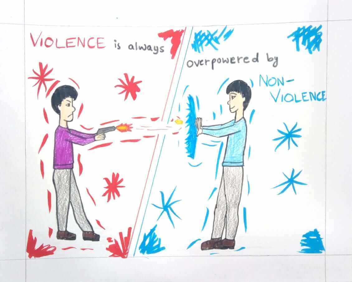 Poster Making Competition on Non Violence