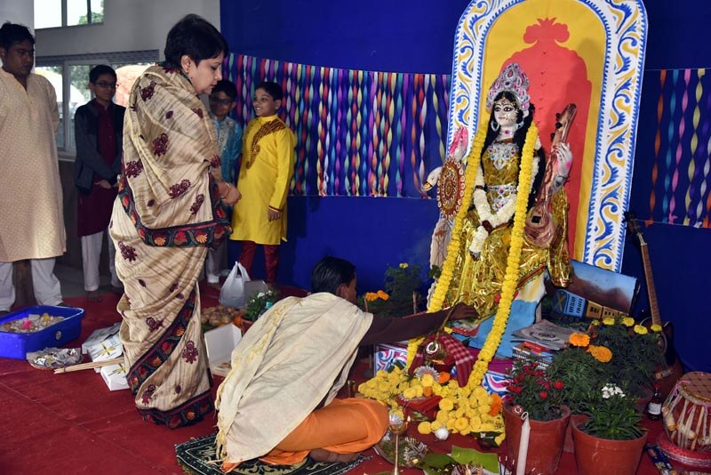 Saraswati Puja Celebration