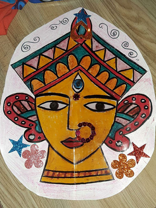 Durga Puja Assembly - Art Work Slide Show 2020