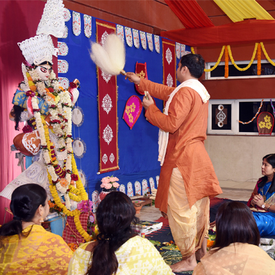 Saraswati Puja Celebration 2024