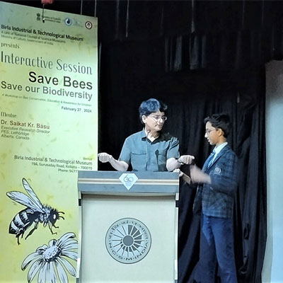 Popular science lecture on National Science Day at Birla Industrial And Technological Museum (BITM) 2024