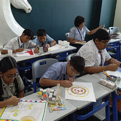 UNMESH 2024 - Inter School Art workshop