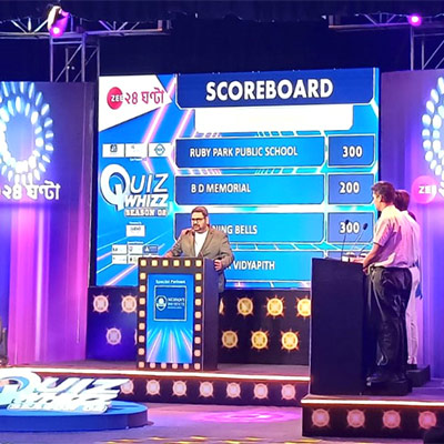 Zee Quiz Biswa Bangla competition