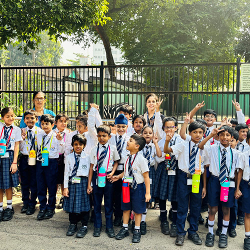 Traversing through the fauna! (Alipore Zoological Garden)