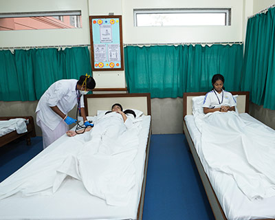 Medical Room with Trained Nurses