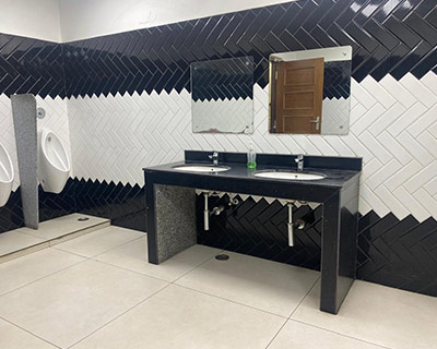 Clean Restrooms & Sanitation